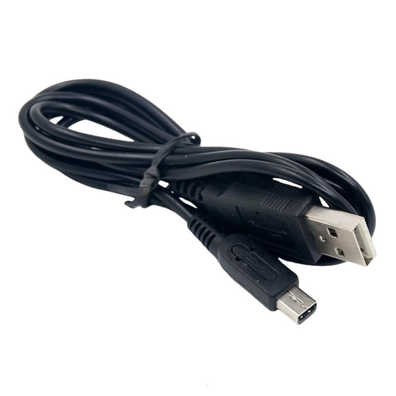 HONCLL 1.2m Long Charging Cable Line for 3DS LL XL Game Consoles Replacement Power Supply Cord Wire Support Data