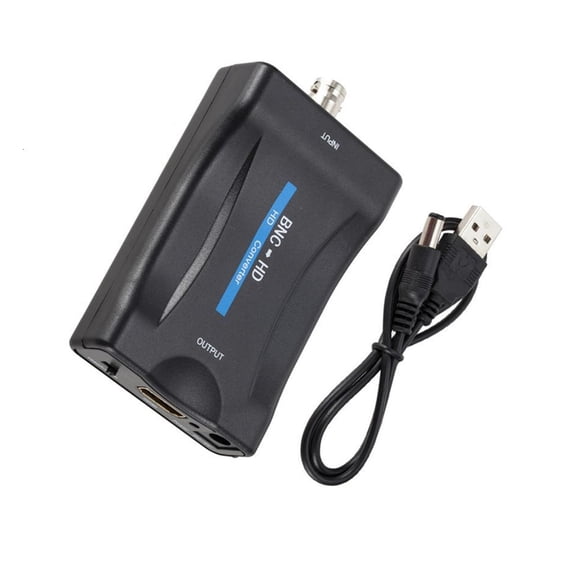 HONCLL 1 Set BNC to Multimedia Interface Adapter with Sound Input For Real Time Monitoring