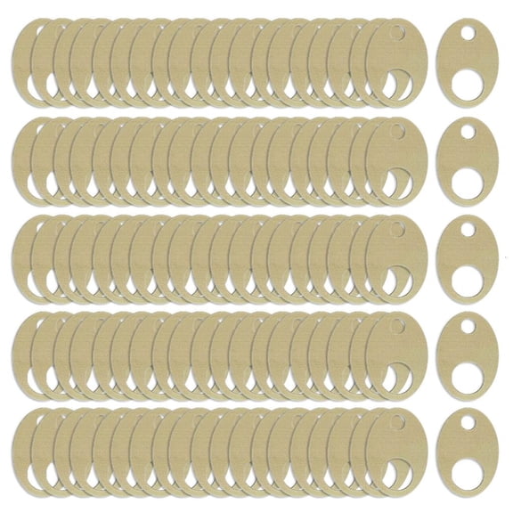 HONCLL 100 Pcs Crosses Stitching Thread Organizers Thread Drop Floss Drops Sewing Tool