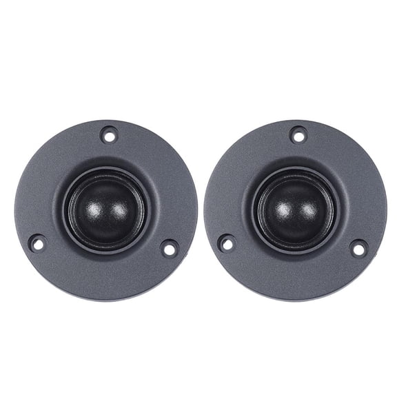 HONCLL 1Pair 3inch 74mm High Fidelitys Silk Film Magnets Domes Tweeter Speaker 30W Trebles Loudspeaker Sound System