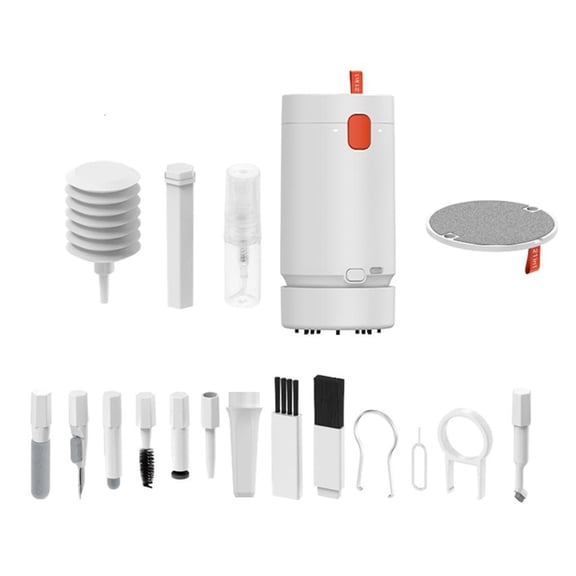 HONCLL 21 In 1 Electronics Cleaning Set With Electric Vacuuming Brush Cleaner For Laptop Tablet Screen Desktop Vacuum Cleaner