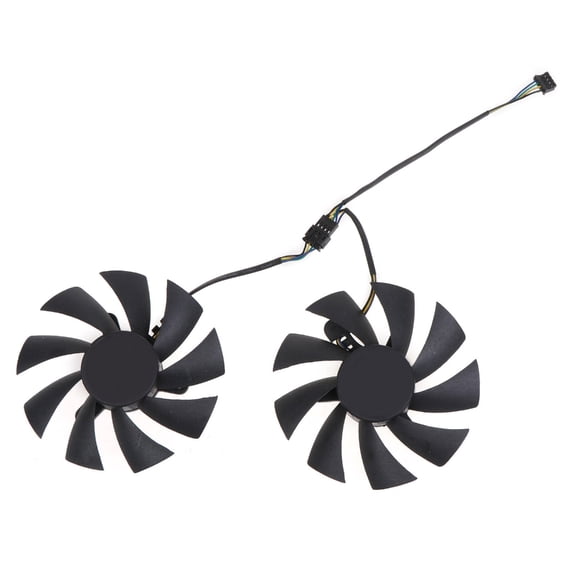 Tizuqe 87MM Cooler Fan 4Pin 12V 0.35A GA92A2H VGA Fan Graphics Card Fan for Zotac GeForce RTX 2070 SUPER Mini 8GB Cooler