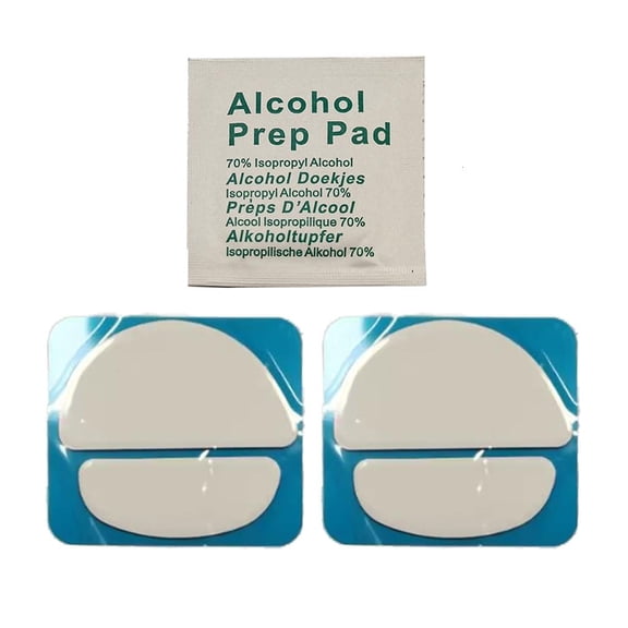 HONCLL 2Set Rounded Curved Edges Mouse Feet Mouse Skates Pads for Zowie EC1-A EC2-A EVO