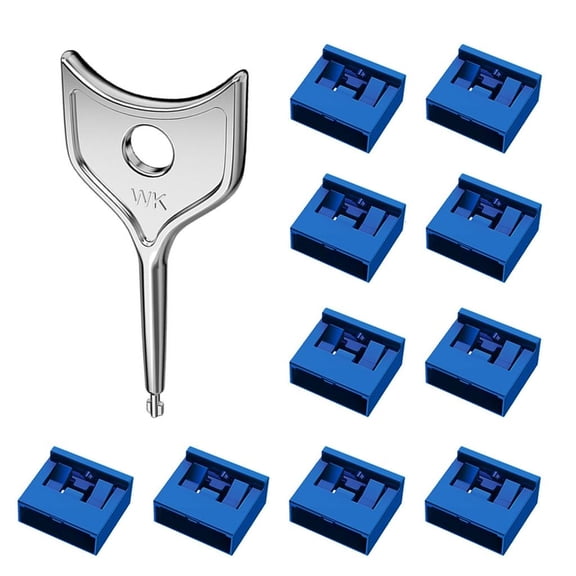 HONCLL 2pcs10Pcs USB Port Blockers Dust Moisture Resistant Covers for Computer Security