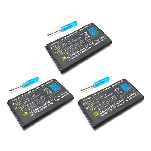 HONCLL 3.7V 2000mAh Rechargeable Lithium Battery SPR-003 For NS 3DS 3DSLL 3DSXL