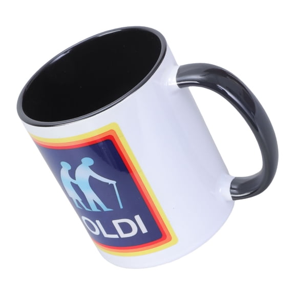 Tizuqe 350ml Ceramic Drinking Mug Novelty Drinkware for Coffee Enthusiasts and Students