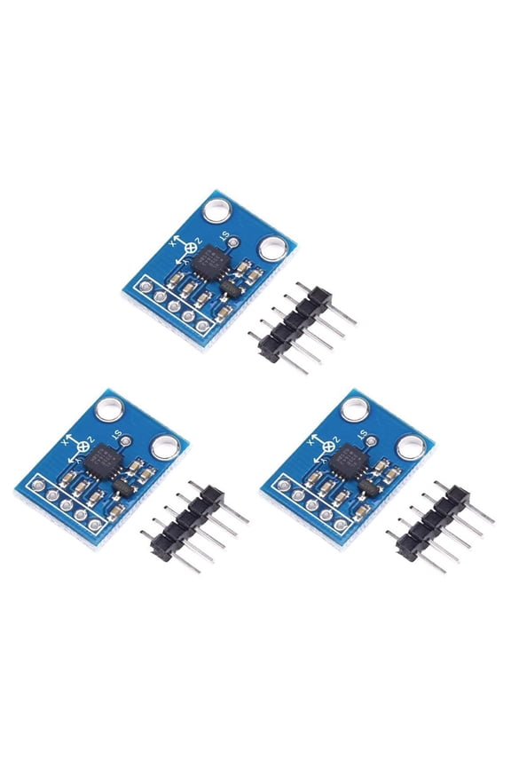 3Pcs Triaxial Accelerometer Module Sensors Module Angular Transducer Sensors