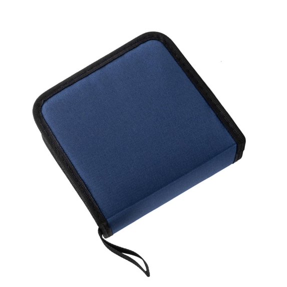 HONCLL 40-tablet Capacity Bag Oxford Fabric Car CDs Disc Storage Case for Music Lovers