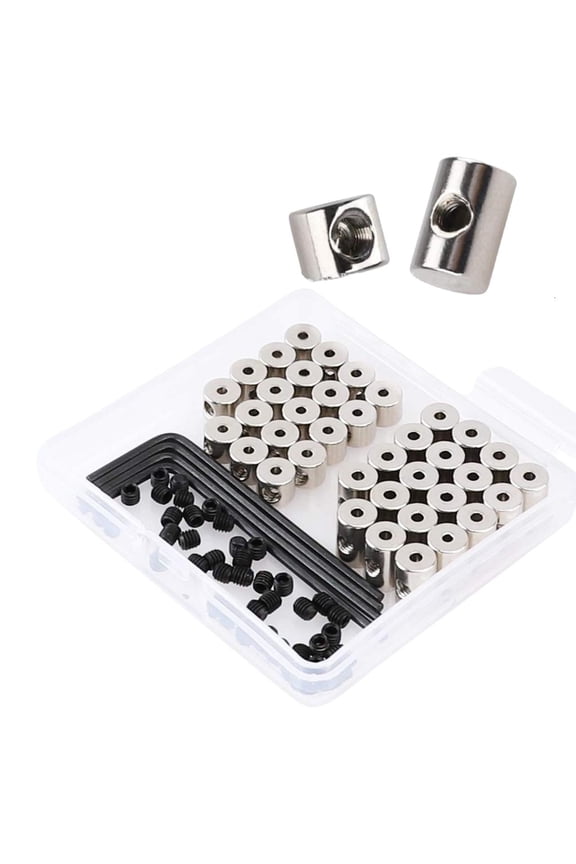 HONCLL 40pcs Pin Backings for Securing Brooches Copper Pin Keepers and Locking Clasp