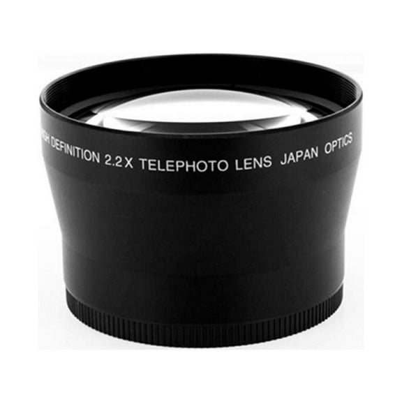 Tizuqe High Definition 2.2X Telephoto Lens/0.43X Wide-angle Lens 72mm Lens Kit with Bag