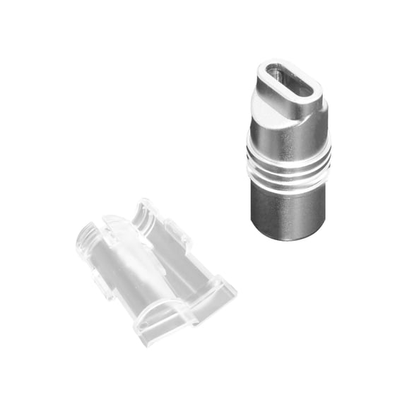 Tizuqe Aluminum Type C USB C Plug Shell 6mm Hole For DIY And Repair Cable Work