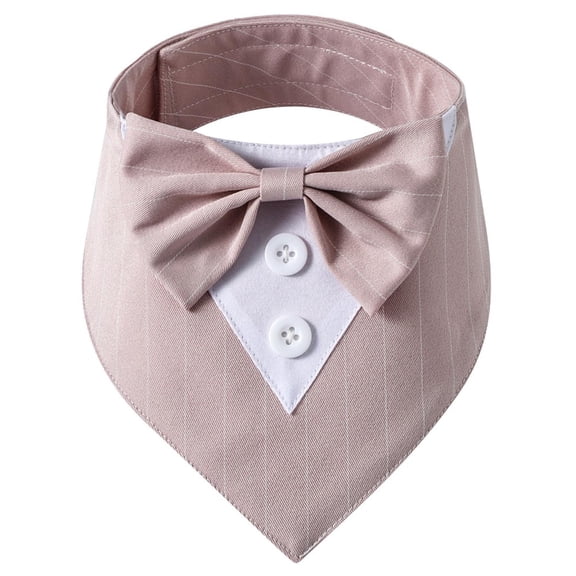 Tizuqe Prince-Collar Cat Pet Necklace Kitten Pet Suit Decor BowTie Scarf