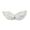 thumbnail image 1 of HONCLL Chic Black White Feathered Hairpiece Ornament For Performances And Themed Event, 1 of 9