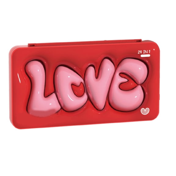 Tizuqe Compact Game Card Organizes Box 24 Slot Capacity Travel Friendly Game Card Carry