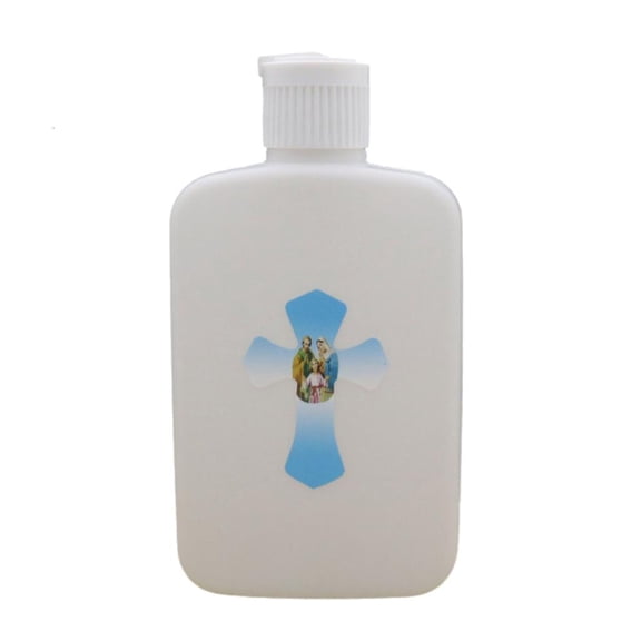 HONCLL Crosses Pattern Holy Water Bottle Plastic Container Religious Party Accessories