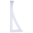 thumbnail image 1 of HONCLL Curved Ruler L Shape Ruler Right Angles Ruler for Sewing Dressmaking Pattern, 1 of 16