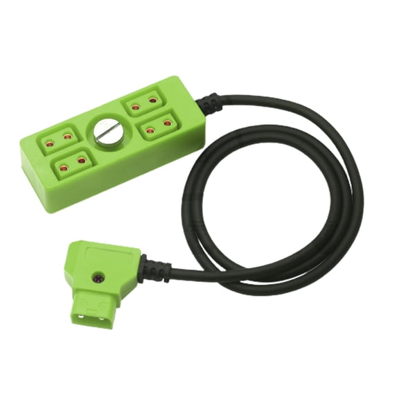 Tizuqe D-tap Splitter Cable Connectors Simple Power Distribution for up to 4 Devices