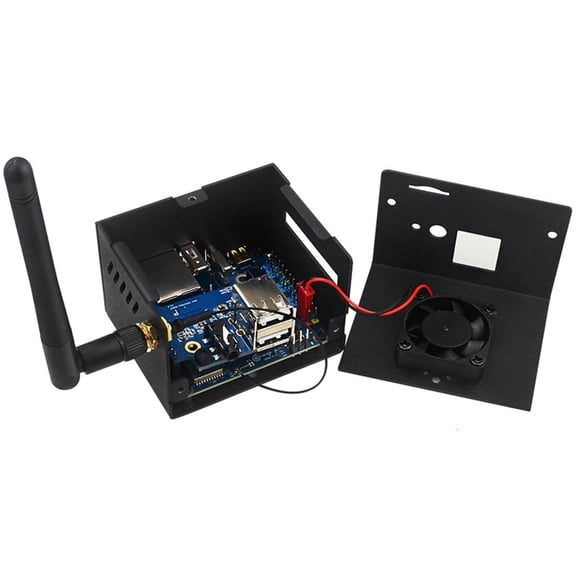 HONCLL Development Board Interfaces Board Metal Housing for Orange Pi Zero3