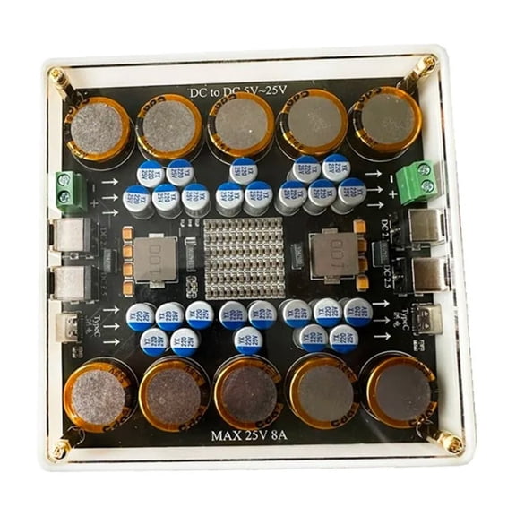Tizuqe EJ H03 Electrical Processor Board,Multiple InterfaceS 5V 25V 8A Perfect For Professional Amplifiers And DACs