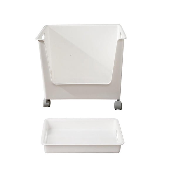 HONCLL Easy to Move Storage Crate Space Saving Organization Holder Case for Home Use