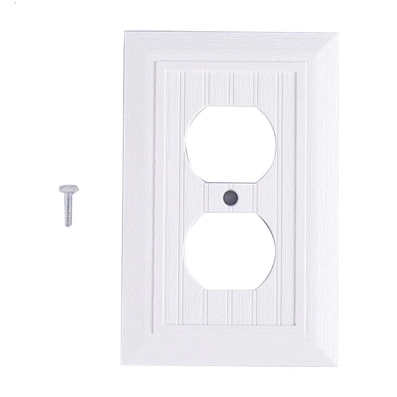 HONCLL Electric Socket Plug Covers Electrical Receptacle Wall Plate Faceplates Covers Light Switches Socket Cover Enduring