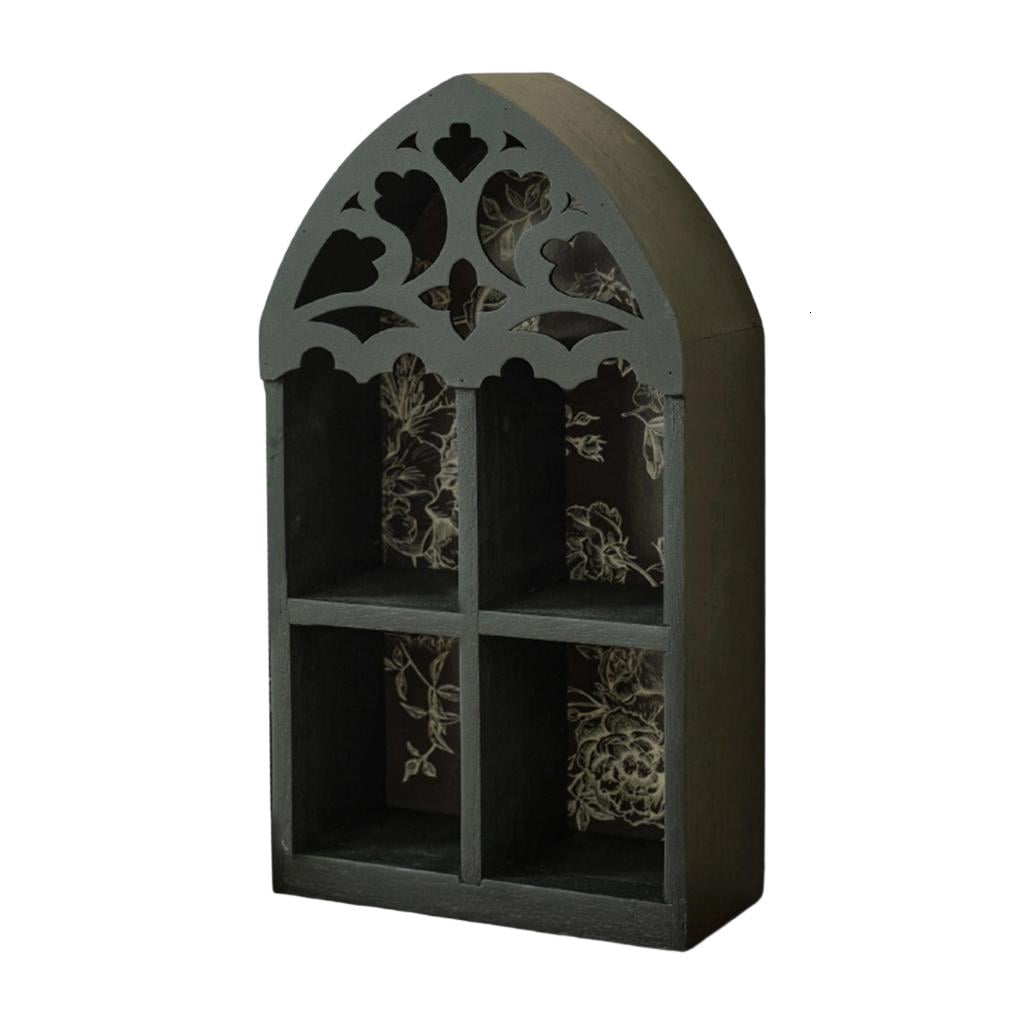 HONCLL Elegant MultiLayer Gothics Styles Wall Shelf Featurings Precise ...