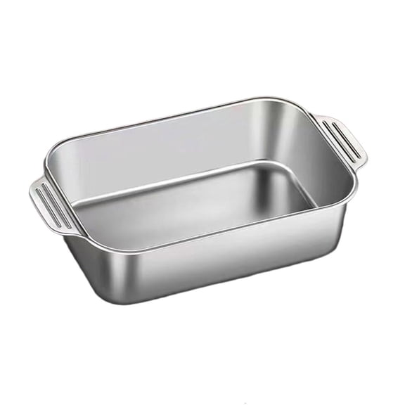 HONCLL Even Heating Plate Grilled Fish Plate Roasting Tray Even Heating Plate for Fish