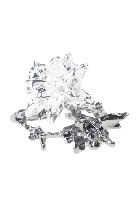 HONCLL Fashionable Mando Rings for Women with Star Moon and Butterfly Designs