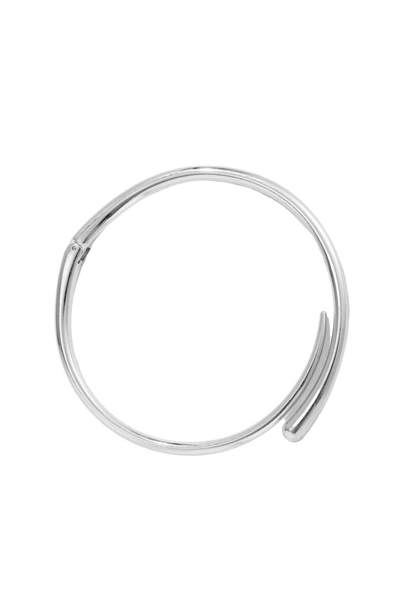 HONCLL Fashionable Women's Gold/Silver Cuff Necklace Wide Metal Open Choker Geometric Spring Collar Neckchain Party Jewelry