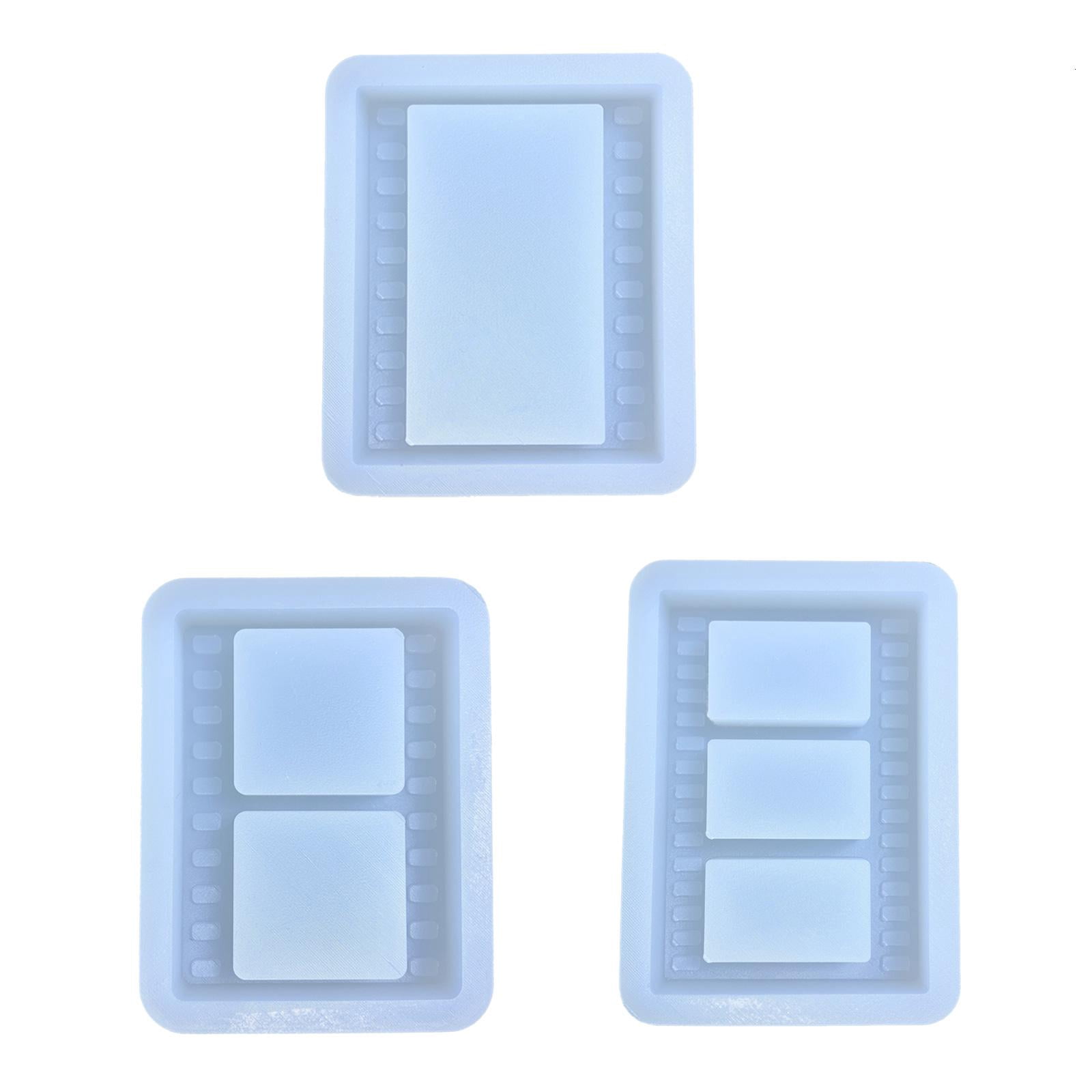 HONCLL Film Quicksand Photo Frame Mold Epoxy Glue Silicone Mold Table ...