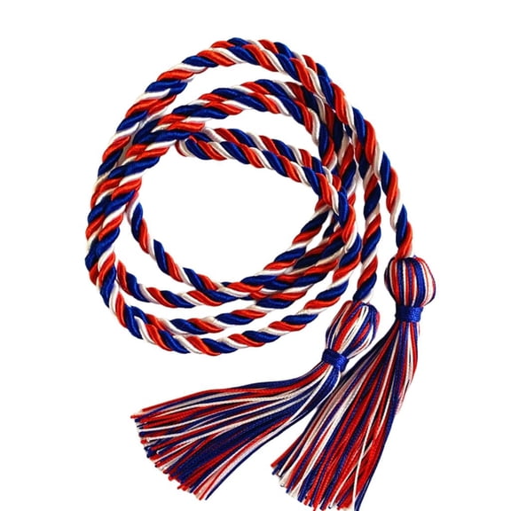 HONCLL Graduation Cords, Soft Touch Polyester Graduation Cords, 67" Graduation Cords With Tassels