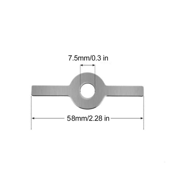 HONCLL Grinder Plate Meat Grinder Blade Professional Replacement Accessory for Grinder