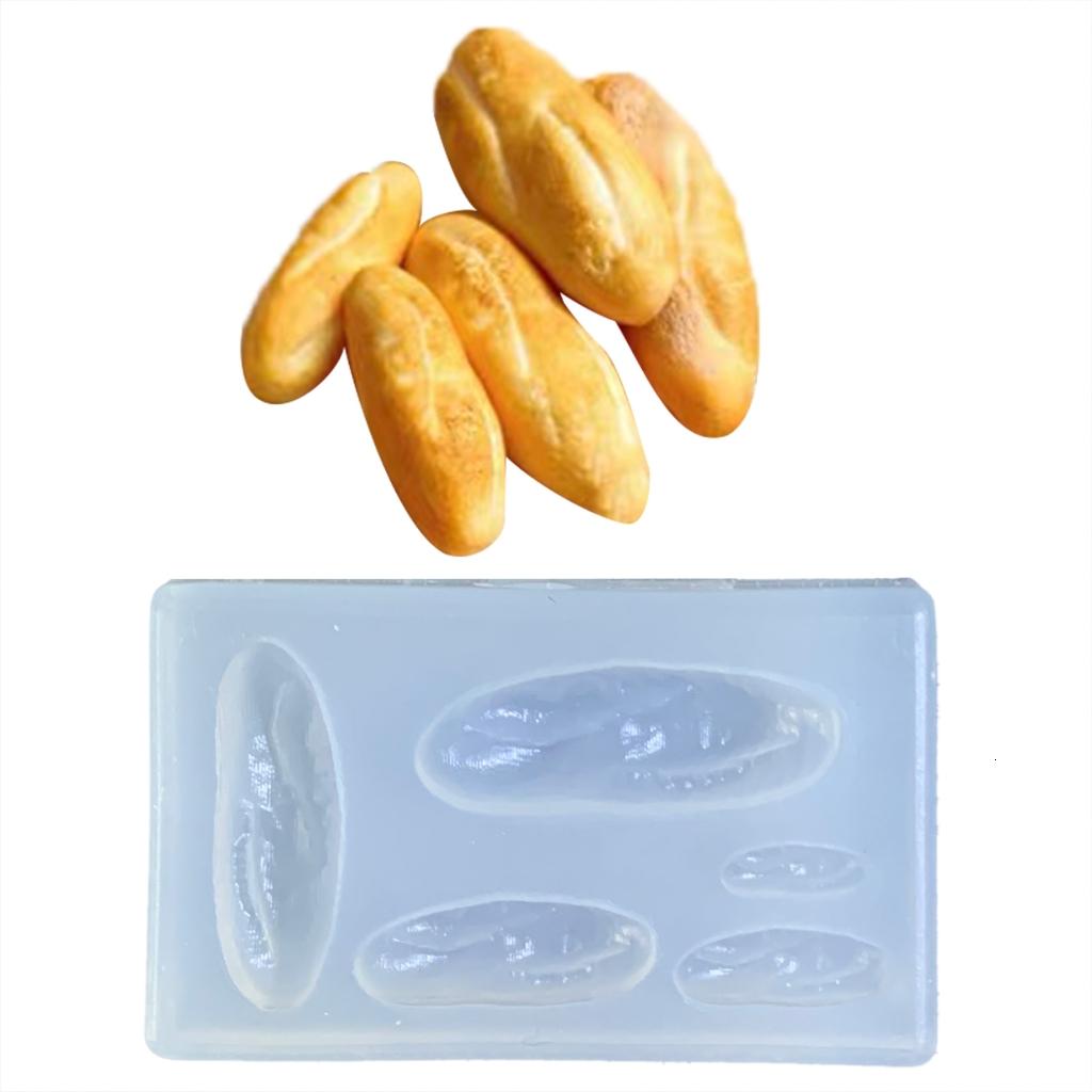 HONCLL Handy Cookie Bread Biscuits Silicone Mold Food Toy Tool Silicone ...