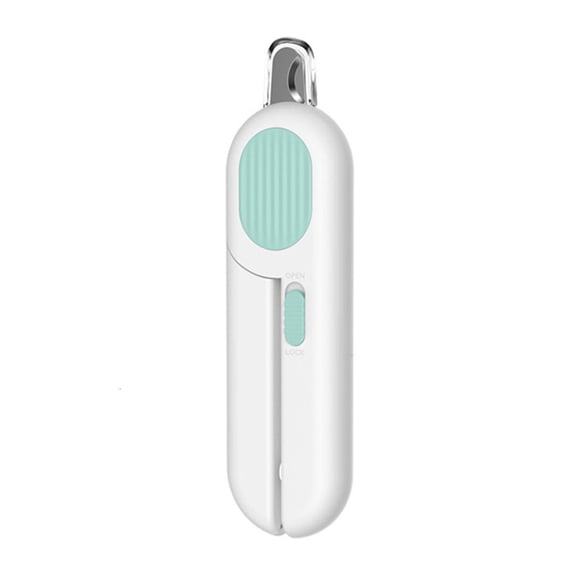 HONCLL Lovely Pet Nail Cutter Scissor with LED Light for Dogs Cat Paw Grooming