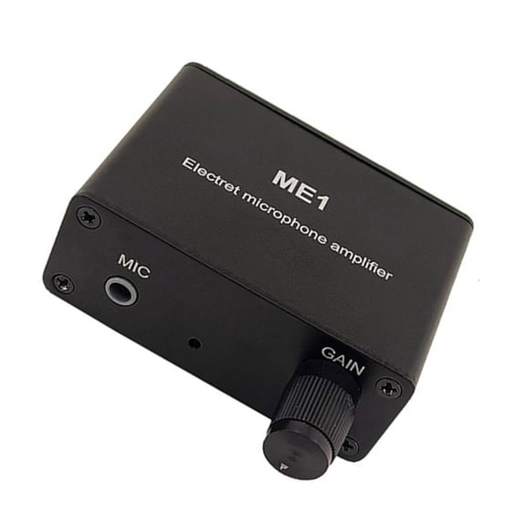 HONCLL ME1 Multifunctional Instrument Preamplifier Module 0-20dB Gained Control Output 10 Hours Continuous Use for Mic