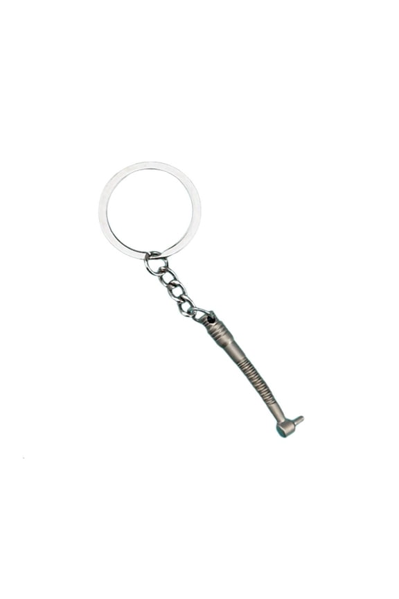 HONCLL Miniature Tooth Keyring Charm Pendant Portable for Dental Office Giveaways