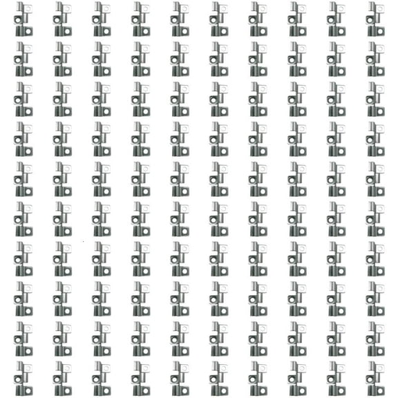 HONCLL Pack of 100 Stainlesses Steel Clip for Easy and Secure Composites Deck Assembly