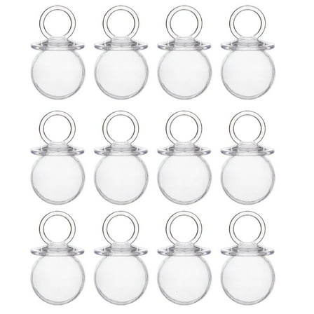 HONCLL Pack of 12 Cuteness Pacifier Candy Holders Suitable for Baby Party Decorations