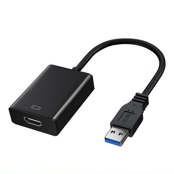 HONCLL Portable 1080P USB 3.0 to Video Adapter for PC Laptop HDTV Video Streaming