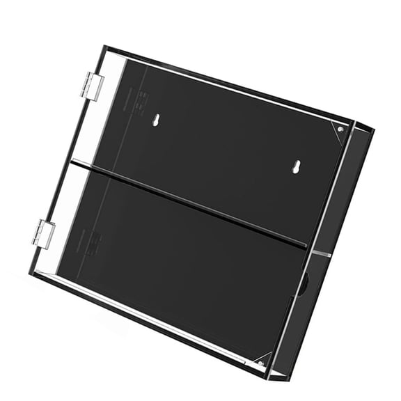 Tizuqe Practical Display Case for Trading Cards Unique Wall Hanging Acrylic Frame Rack