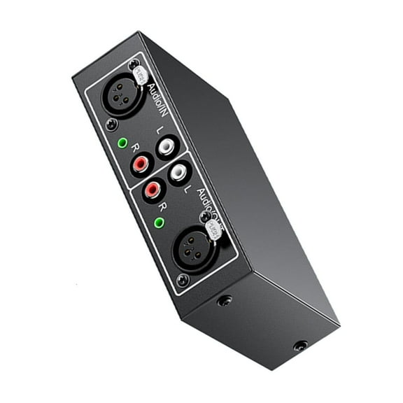 HONCLL RCAs L/R Audios Switches Bidirectional Noiseless hifi Stereo Audios Splitter Box
