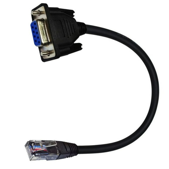 Tizuqe RJ45 Male To DB9 Female Serial Consoles Cable For Routers &Switching Management