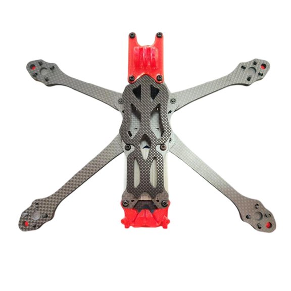 HONCLL Racing Aircraft Frame Kit DIY Toothpick Frame for APEXDC APEX FPV Freestyle