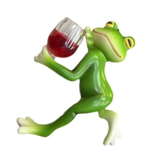 HONCLL Realistic Frogs Planter Side Hanging Ornament For Indoor And Outdoor Decoration