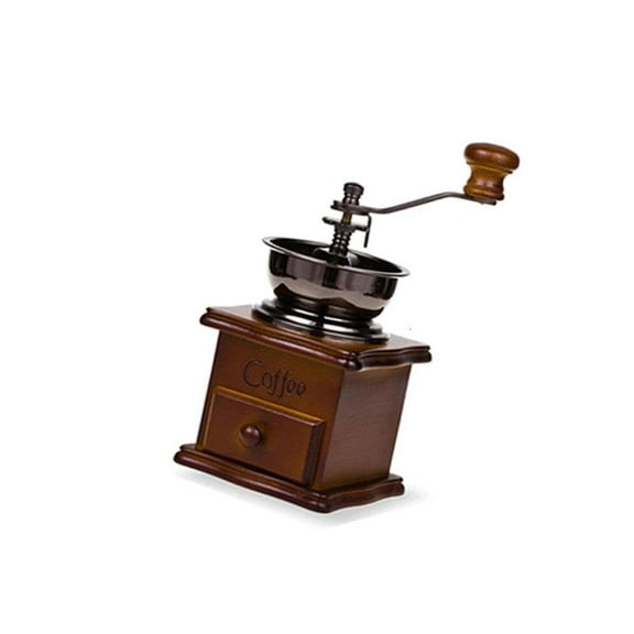 HONCLL Retro Coffee Grinder with Ceramic Burrs Espresso Grinding Machine for Coffee Lovers Hand Operated with Anti Slip Base
