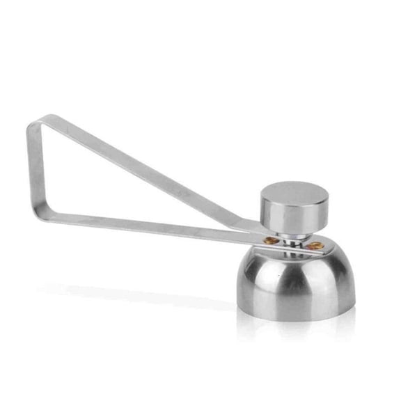 HONCLL Stainless Steel Eggs Toppers Cutter Metal Eggs Scissors Metal Eggshell Remover Creative Breakfast Preparation Tool