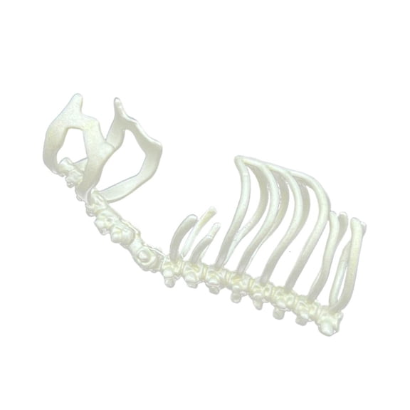 HONCLL Stylish Open Rings Adjustable Rings Spine Bone Rings Alloy Texture Suitable for Those Who Love Distinctive Accessories