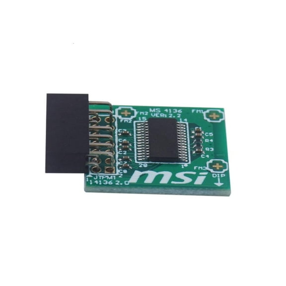 HONCLL TPM MS-4136 Trusted Platform Module PCB Computer Adapter TPM2.0 Security Module Adapter for Computer Accessories