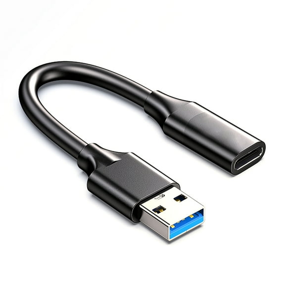 Tizuqe USB 3.2 Male To Type C Female Adapter Cable 3A 10Gbps For Fast Data Transfer