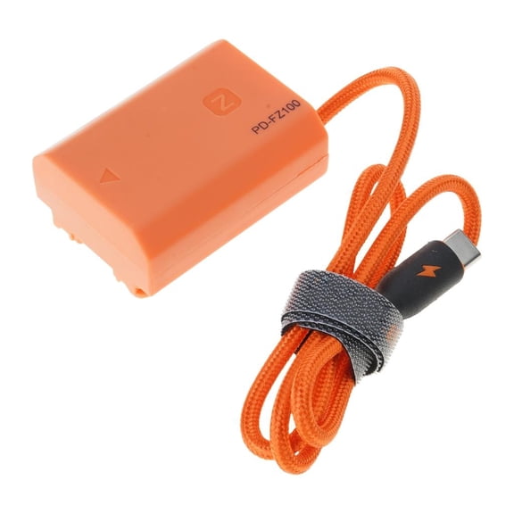 HONCLL USB C PD to FZ100 Camera Battery Replacement for Video Recording and Streaming